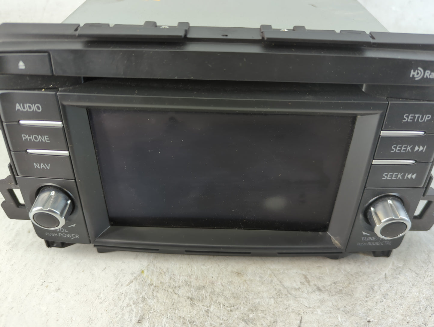 2014-2015 Mazda 6 Radio AM FM Cd Player Receiver Replacement P/N:GJS2 66 DV0B Fits Fits 2014 2015 OEM Used Auto Parts - Oemu