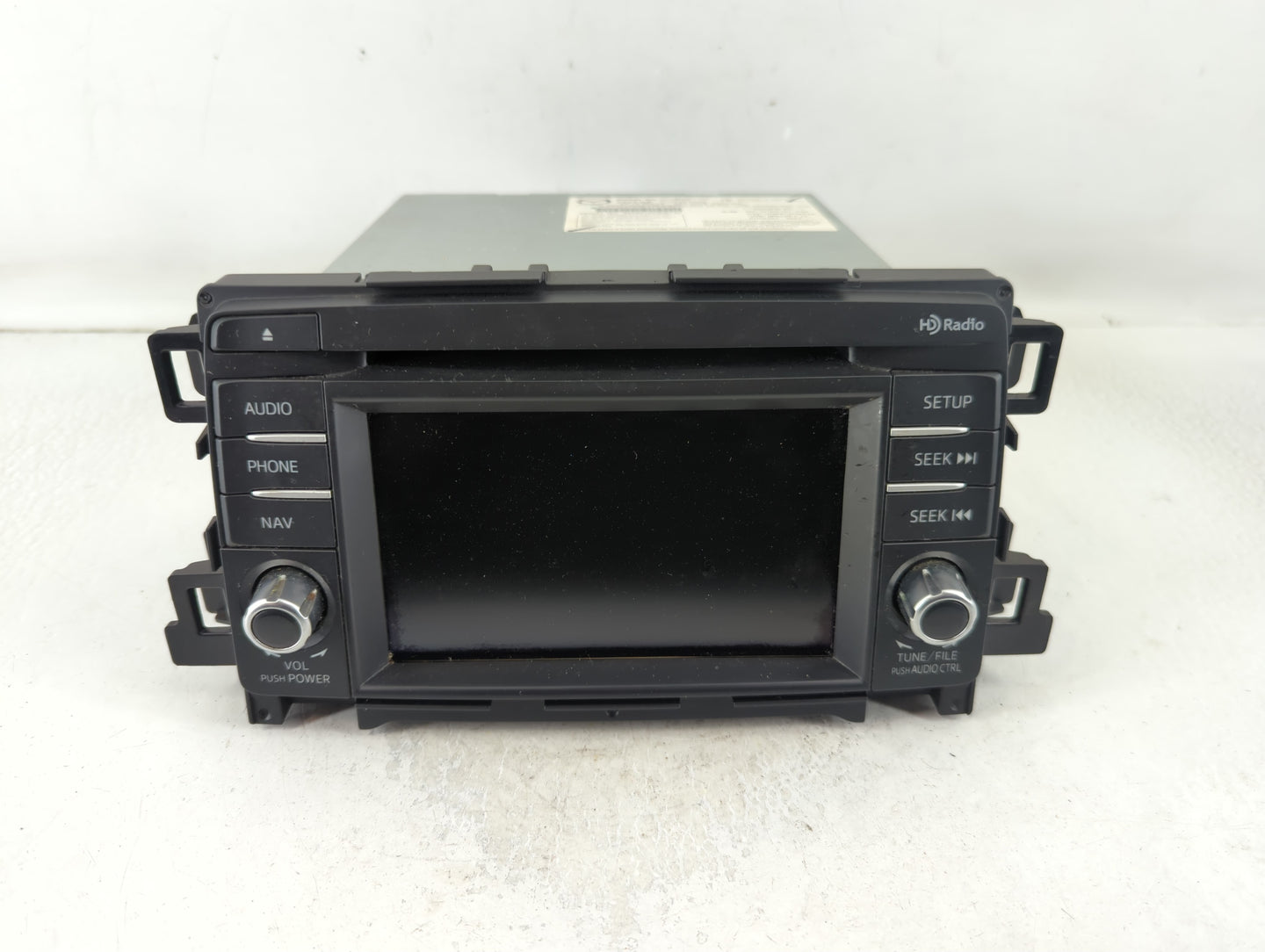 2014-2015 Mazda 6 Radio AM FM Cd Player Receiver Replacement P/N:GJS2 66 DV0B Fits Fits 2014 2015 OEM Used Auto Parts - Oemu