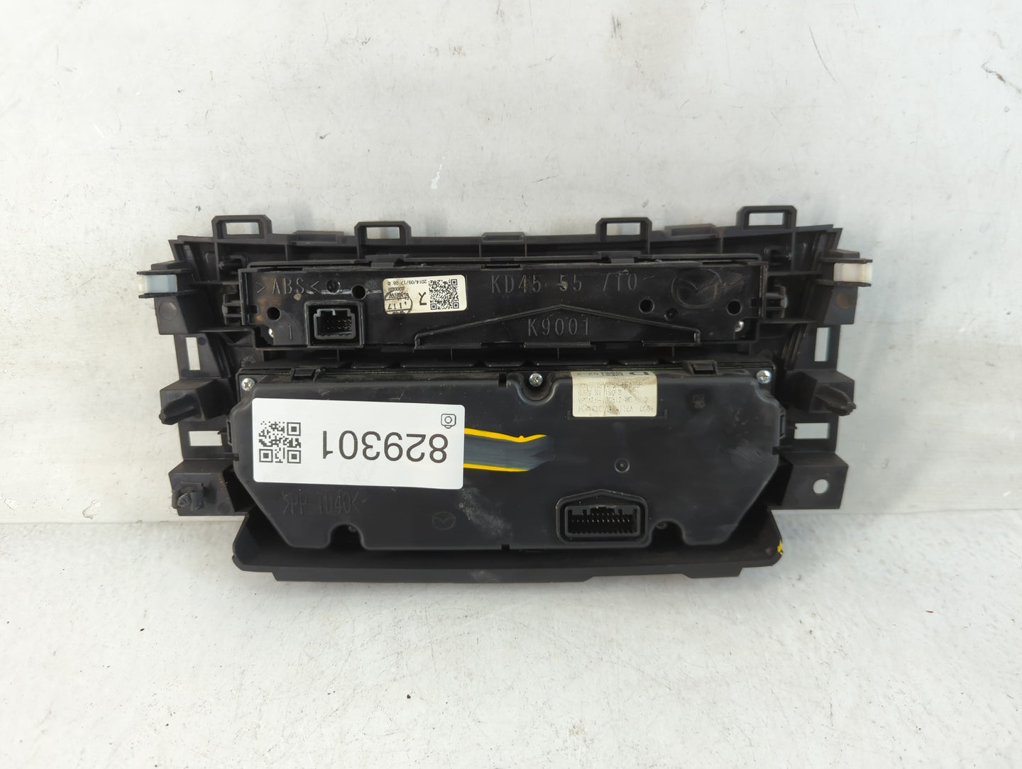 2014-2015 Mazda 6 Climate Control Module Temperature AC/Heater Replacement P/N:K4000 2L27B Fits Fits 2014 2015 OEM Used Auto