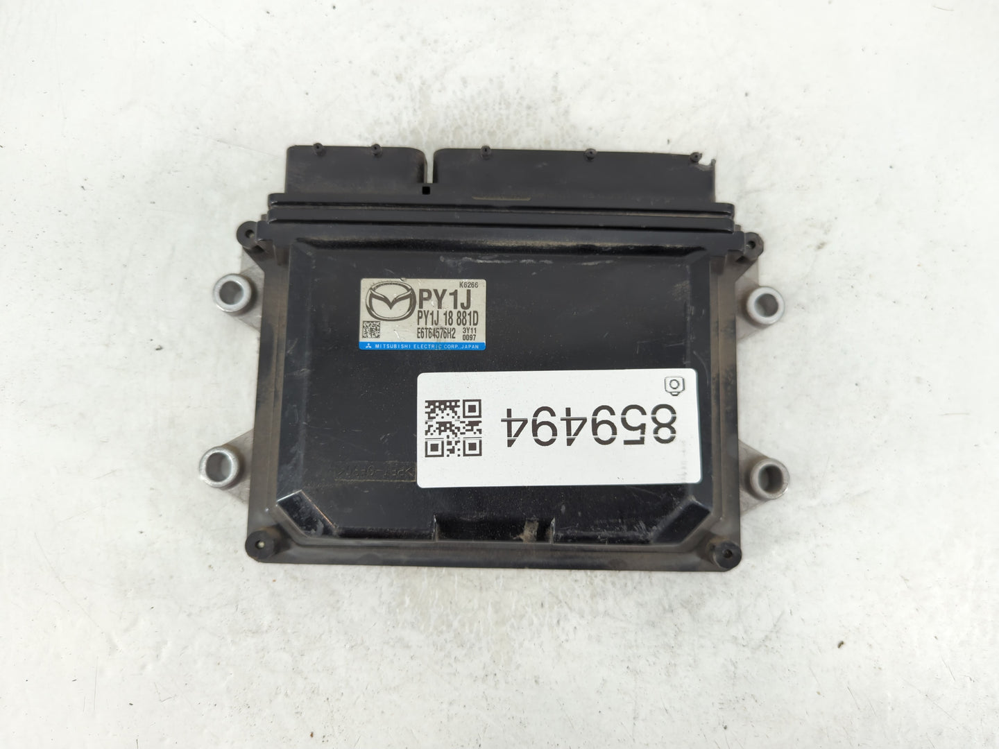 2014-2016 Mazda 6 PCM Engine Control Computer ECU ECM PCU OEM P/N:PY1J 18 881D Fits Fits 2014 2015 2016 OEM Used Auto Parts 