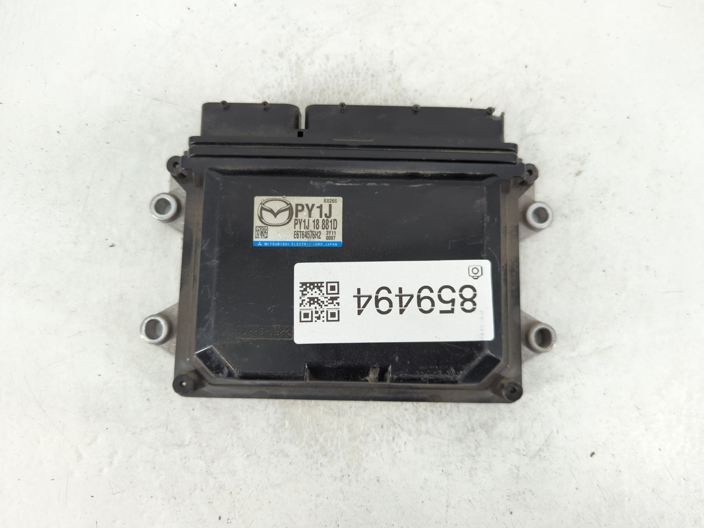 2014-2016 Mazda 6 PCM Engine Control Computer ECU ECM PCU OEM P/N:PY1J 18 881D Fits Fits 2014 2015 2016 OEM Used Auto Parts 