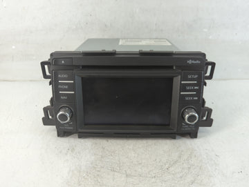 2014-2015 Mazda 6 Radio AM FM Cd Player Receiver Replacement P/N:GJS1 66 DV0B CV-VM42E0JMA Fits Fits 2014 2015 OEM Used Auto