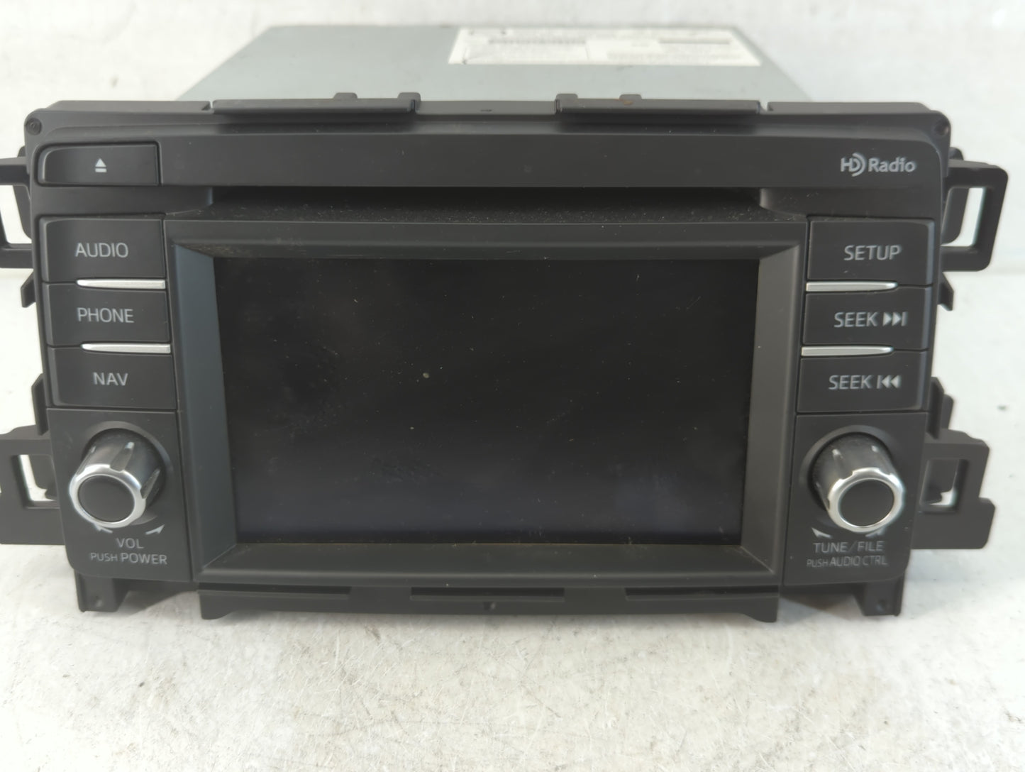 2014-2015 Mazda 6 Radio AM FM Cd Player Receiver Replacement P/N:GJS1 66 DV0B CV-VM42E0JMA Fits Fits 2014 2015 OEM Used Auto
