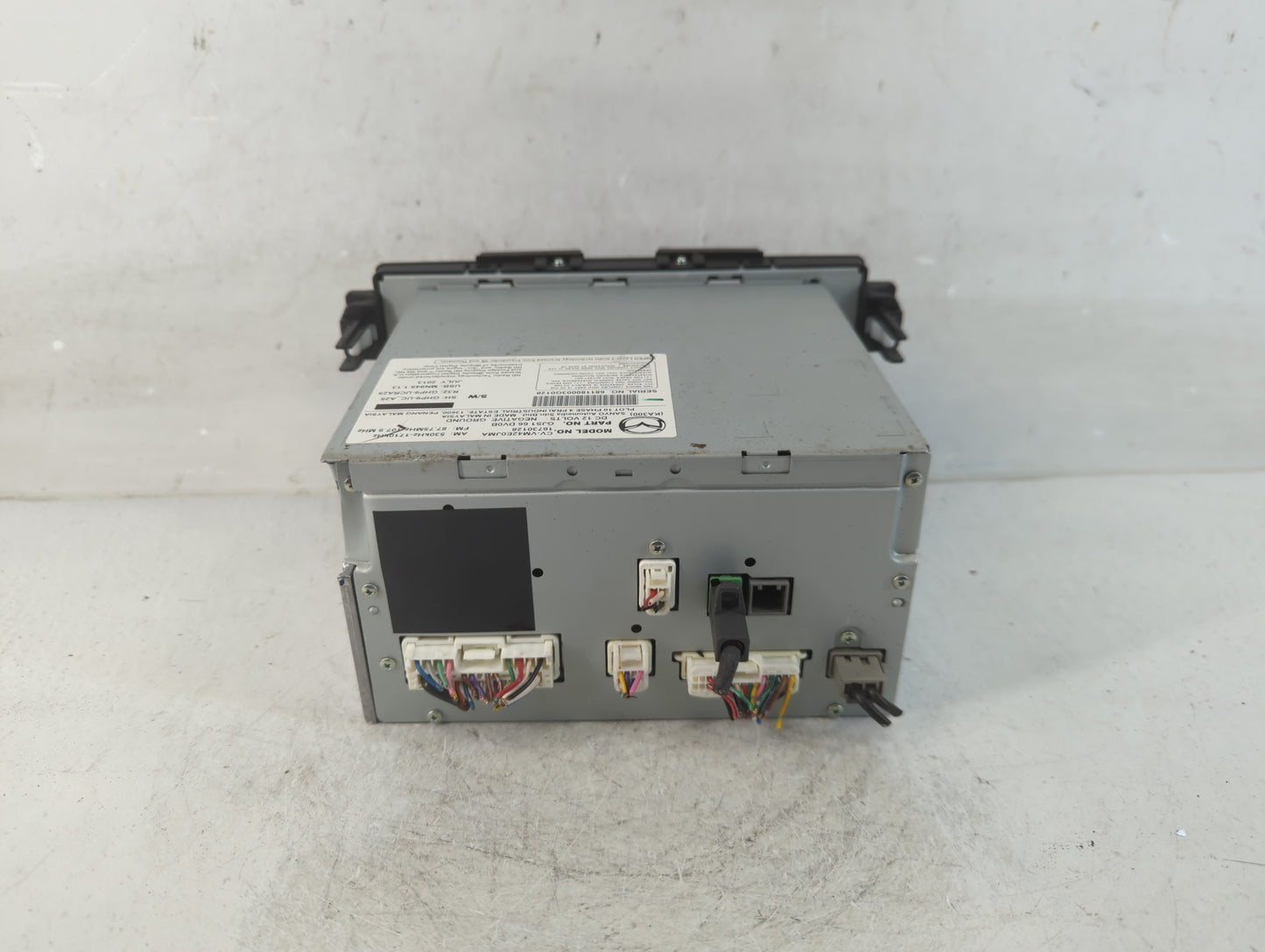 2014-2015 Mazda 6 Radio AM FM Cd Player Receiver Replacement P/N:GJS1 66 DV0B CV-VM42E0JMA Fits Fits 2014 2015 OEM Used Auto