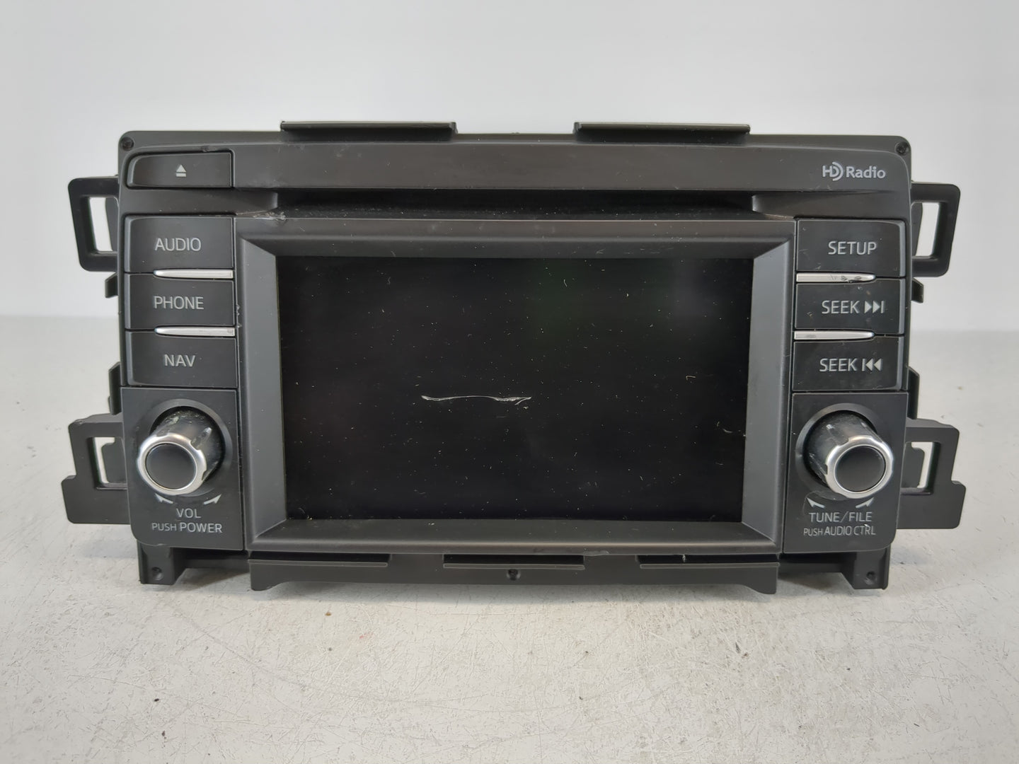 2013-2016 Mazda Cx-5 Radio AM FM Cd Player Receiver Replacement P/N:KJ01 66 DV0B GJS2 66 DV0A Fits Fits 2013 2014 2015 2016 