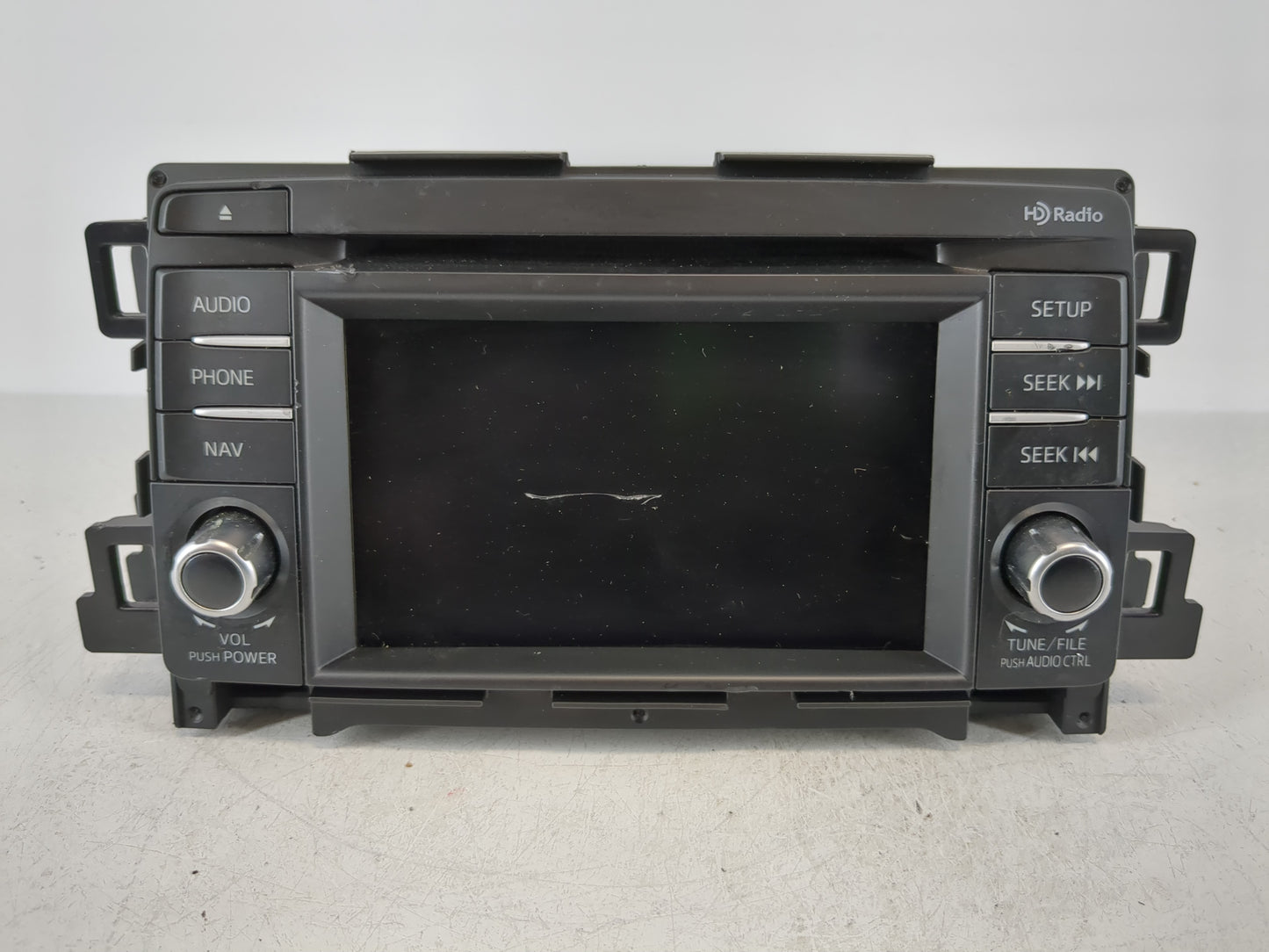 2013-2016 Mazda Cx-5 Radio AM FM Cd Player Receiver Replacement P/N:KJ01 66 DV0B GJS2 66 DV0A Fits Fits 2013 2014 2015 2016 