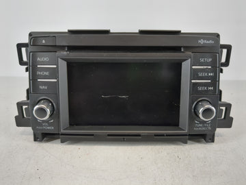 2013-2016 Mazda Cx-5 Radio AM FM Cd Player Receiver Replacement P/N:KJ01 66 DV0B GJS2 66 DV0A Fits Fits 2013 2014 2015 2016 