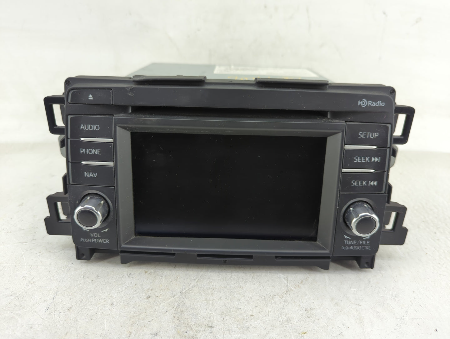2013-2016 Mazda Cx-5 Radio AM FM Cd Player Receiver Replacement P/N:KJ01 66 DV0B Fits Fits 2013 2014 2015 2016 OEM Used Auto