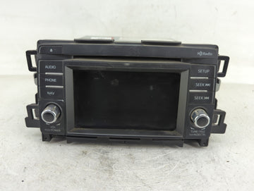 2013-2016 Mazda Cx-5 Radio AM FM Cd Player Receiver Replacement P/N:GJS2 66 DV0B Fits Fits 2013 2014 2015 2016 OEM Used Auto