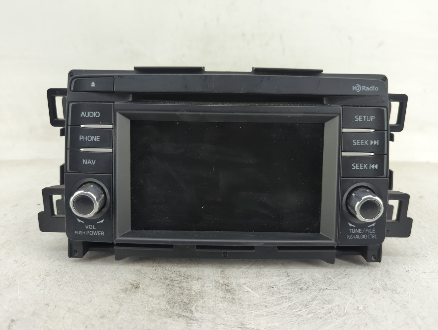 2013-2015 Mazda Cx-5 Radio AM FM Cd Player Receiver Replacement P/N:KJ01 66 DV0C Fits Fits 2013 2014 2015 OEM Used Auto Part