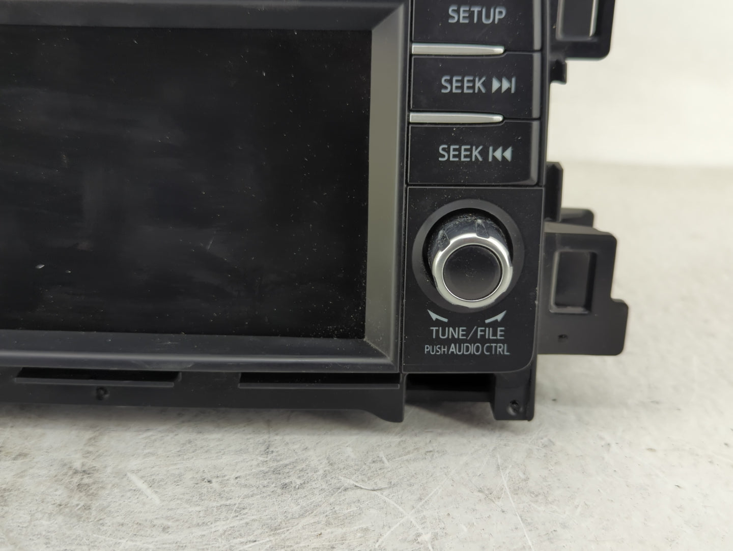 2013-2015 Mazda Cx-5 Radio AM FM Cd Player Receiver Replacement P/N:KJ01 66 DV0C Fits Fits 2013 2014 2015 OEM Used Auto Part