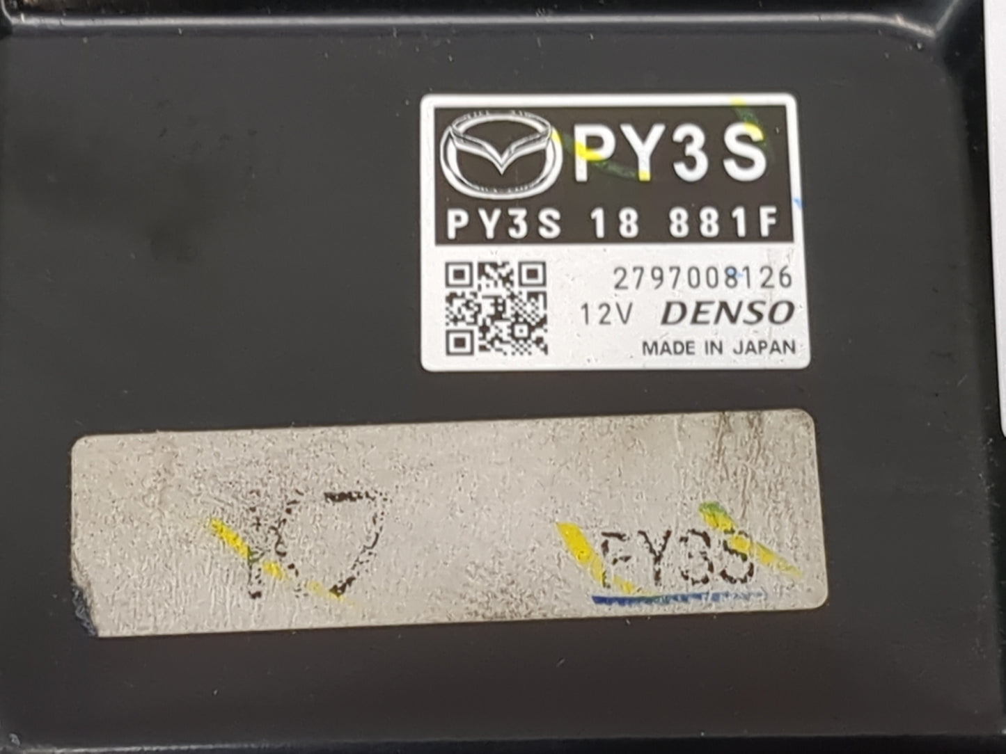 2014-2015 Mazda Cx-5 PCM Engine Control Computer ECU ECM PCU OEM P/N:2797008126 PY3S 18 881F Fits Fits 2014 2015 OEM Used Au