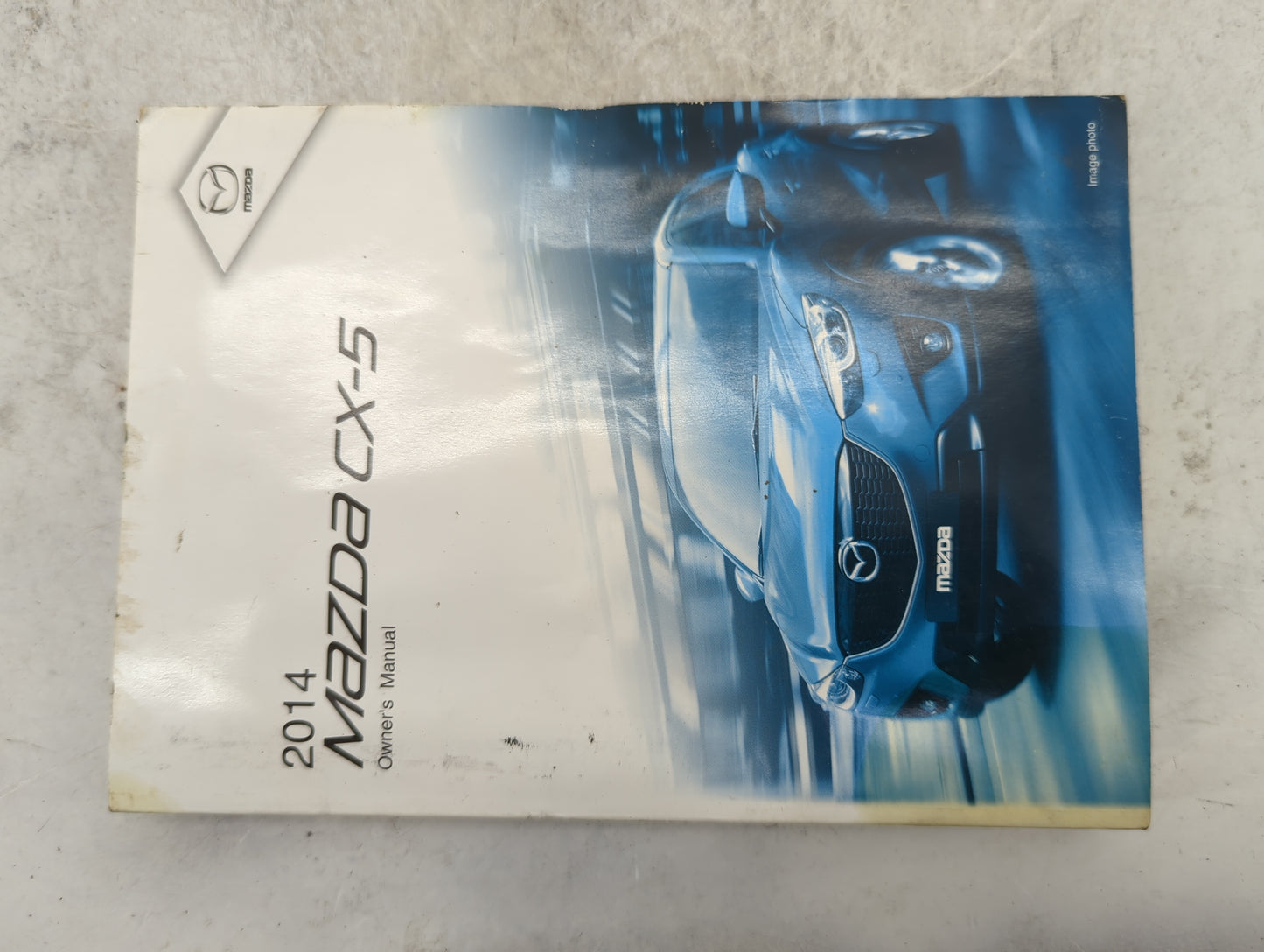 2014 Mazda Cx-5 Owners Manual Book Guide P/N:9999-95-050C-14R 8DB5-EA-13H OEM Used Auto Parts - Oemusedautoparts1.com
