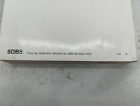 2014 Mazda Cx-5 Owners Manual Book Guide P/N:9999-95-050C-14R 8DB5-EA-13H OEM Used Auto Parts - Oemusedautoparts1.com
