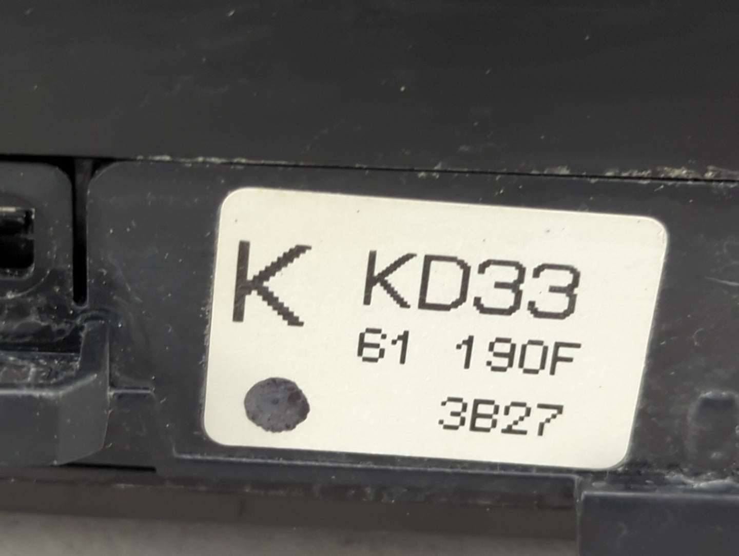 2013-2015 Mazda Cx-5 Climate Control Module Temperature AC/Heater Replacement P/N:KD3361190F KD3361190F3B27 Fits OEM Used Au