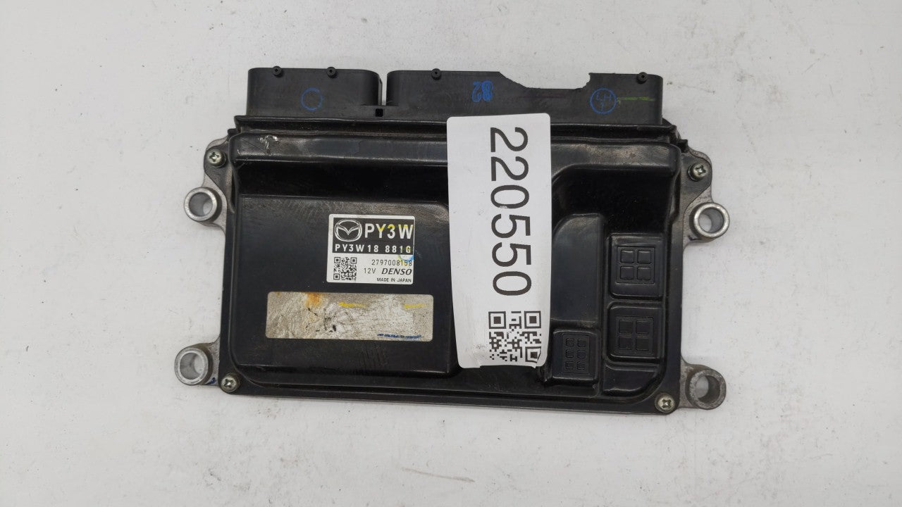 2014 Mazda Cx-5 PCM Engine Control Computer ECU ECM PCU OEM P/N:PY3W18 881F 2797008156 Fits OEM Used Auto Parts - Oemusedaut