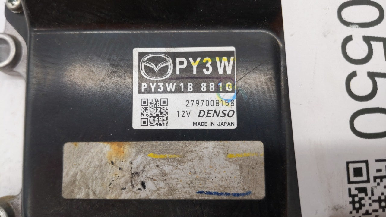 2014 Mazda Cx-5 PCM Engine Control Computer ECU ECM PCU OEM P/N:PY3W18 881F 2797008156 Fits OEM Used Auto Parts - Oemusedaut
