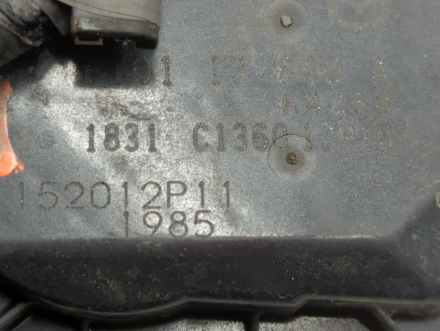 2014 Mazda Cx-5 Throttle Body P/N:K4238 13 640 A 12681472AA, PY01 13 640 A Fits OEM Used Auto Parts - Oemusedautoparts1.com