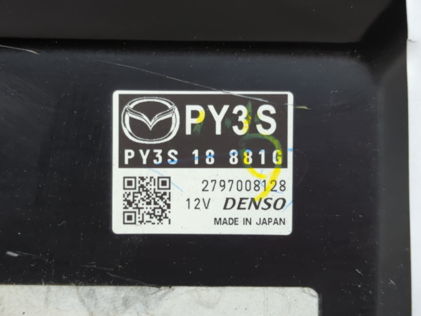 2014 Mazda Cx-5 PCM Engine Control Computer ECU ECM PCU OEM P/N:PY3S 18 881G PY3X 18 881C, PY3X 18 881G Fits OEM Used Auto P
