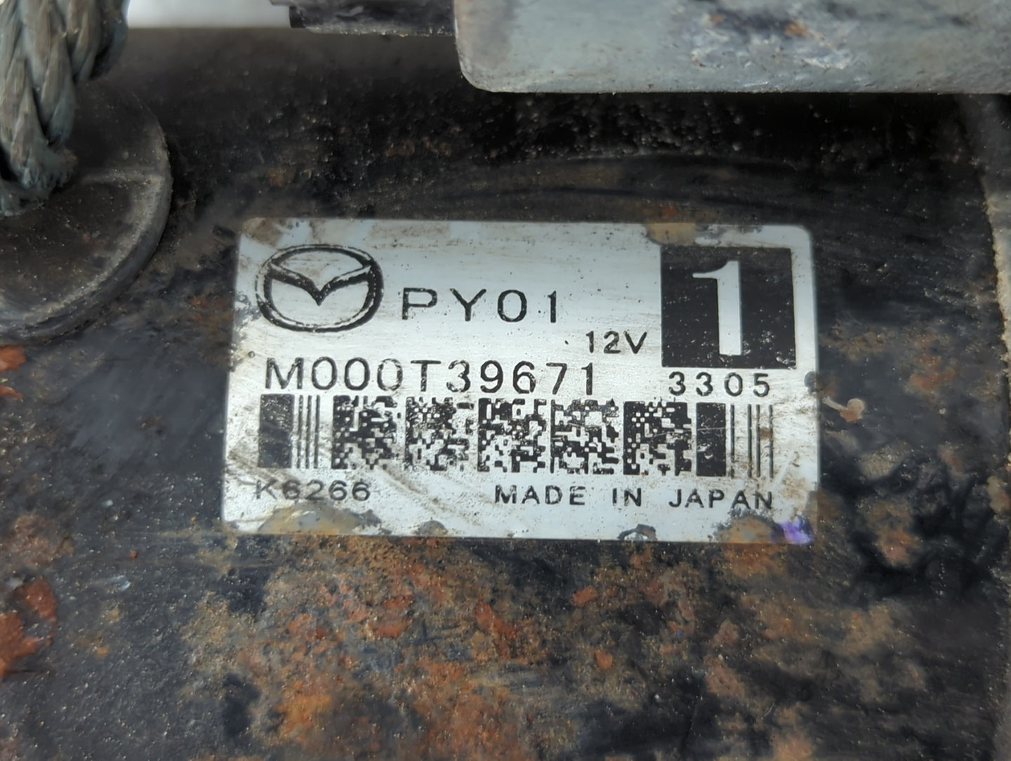 2014-2022 Mazda Cx-5 Car Starter Motor Solenoid OEM P/N:M000T39671 Fits Fits 2014 2015 2016 2017 2018 2019 2020 2021 2022 OE
