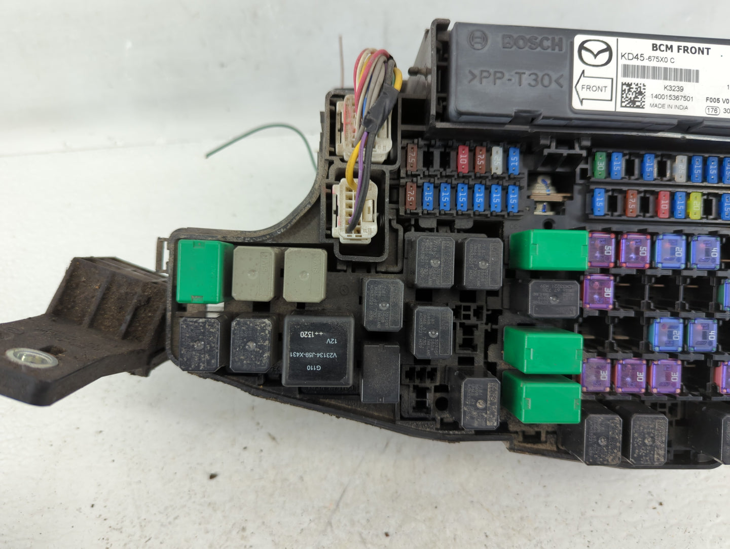 2013-2022 Mazda Cx-5 Fusebox Fuse Box Panel Relay Module P/N:KD45 66760 K7005 KD45-675X0 C Fits OEM Used Auto Parts - Oemuse