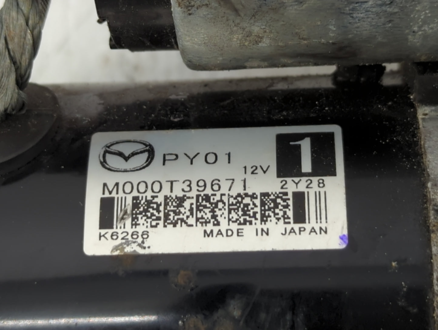 2014-2022 Mazda Cx-5 Car Starter Motor Solenoid OEM P/N:M000T39671 PY01 Fits Fits 2014 2015 2016 2017 2018 2019 2020 2021 20