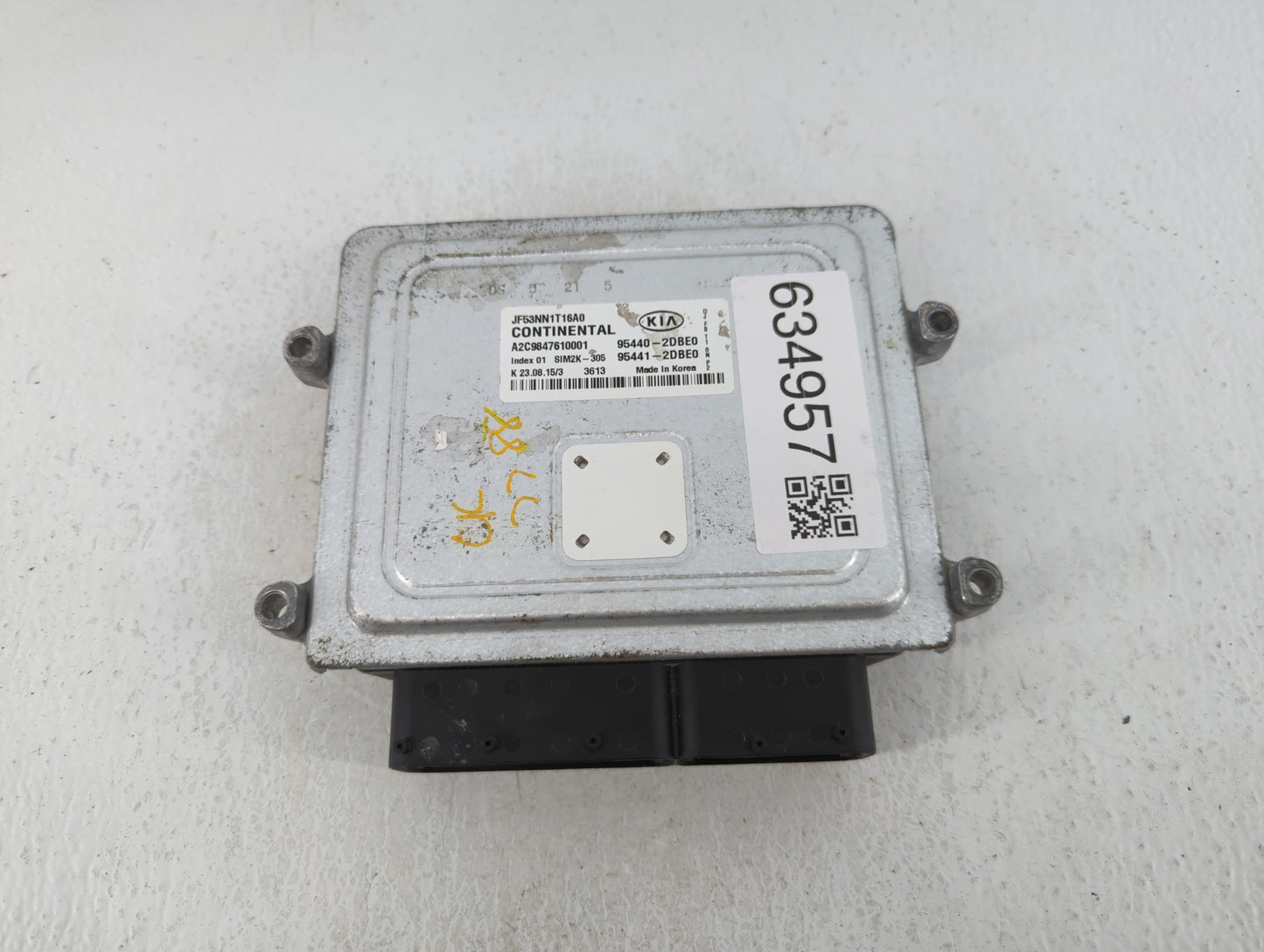 2014-2015 Mazda Cx-5 PCM Engine Control Computer ECU ECM PCU OEM P/N:JF53NN1T16A0 Fits Fits 2014 2015 OEM Used Auto Parts - 