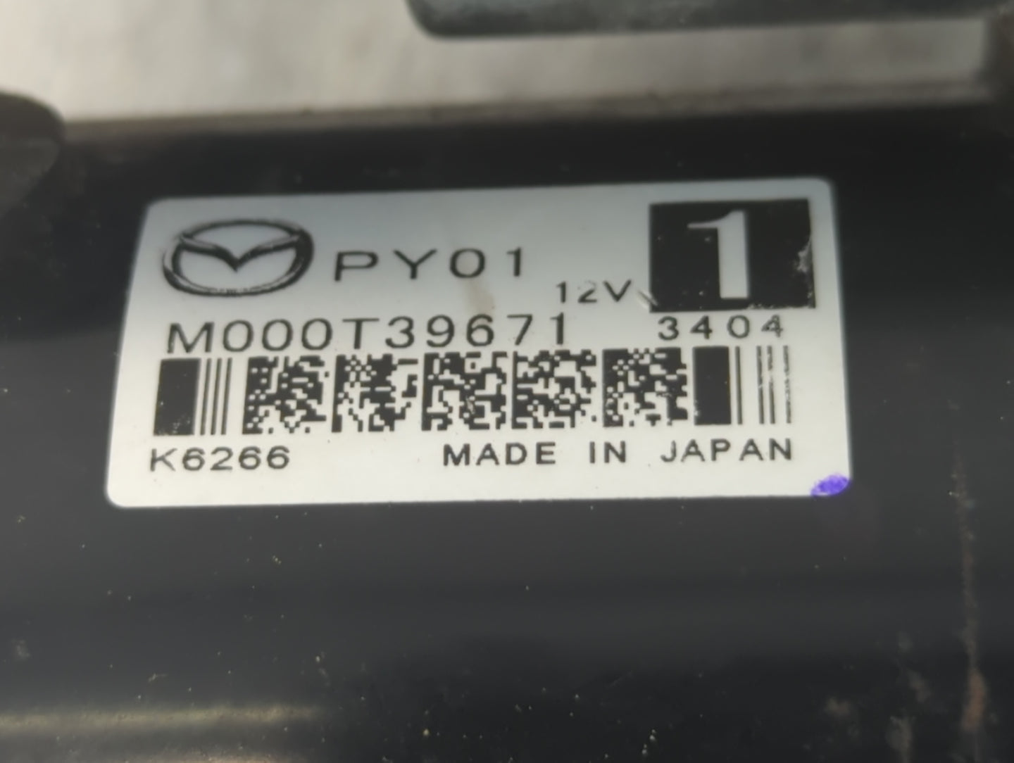 2014-2022 Mazda Cx-5 Car Starter Motor Solenoid OEM P/N:PY01 3404 Fits Fits 2014 2015 2016 2017 2018 2019 2020 2021 2022 OEM