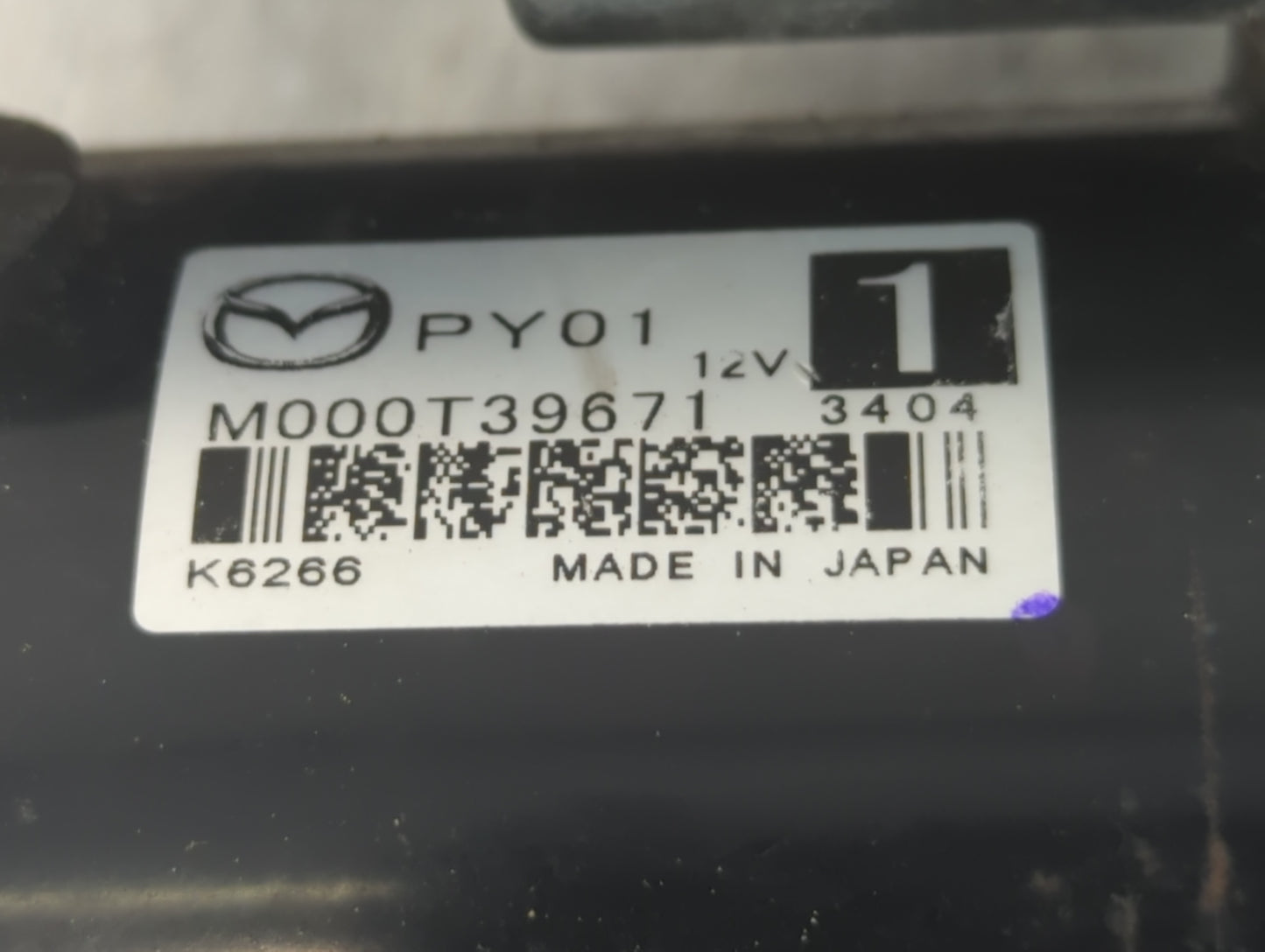 2014-2022 Mazda Cx-5 Car Starter Motor Solenoid OEM P/N:PY01 3404 Fits Fits 2014 2015 2016 2017 2018 2019 2020 2021 2022 OEM
