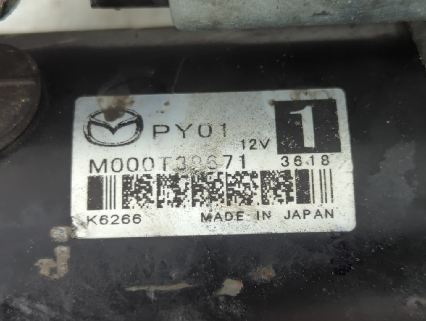 2014-2022 Mazda Cx-5 Car Starter Motor Solenoid OEM P/N:M000T39671 Fits Fits 2014 2015 2016 2017 2018 2019 2020 2021 2022 OE