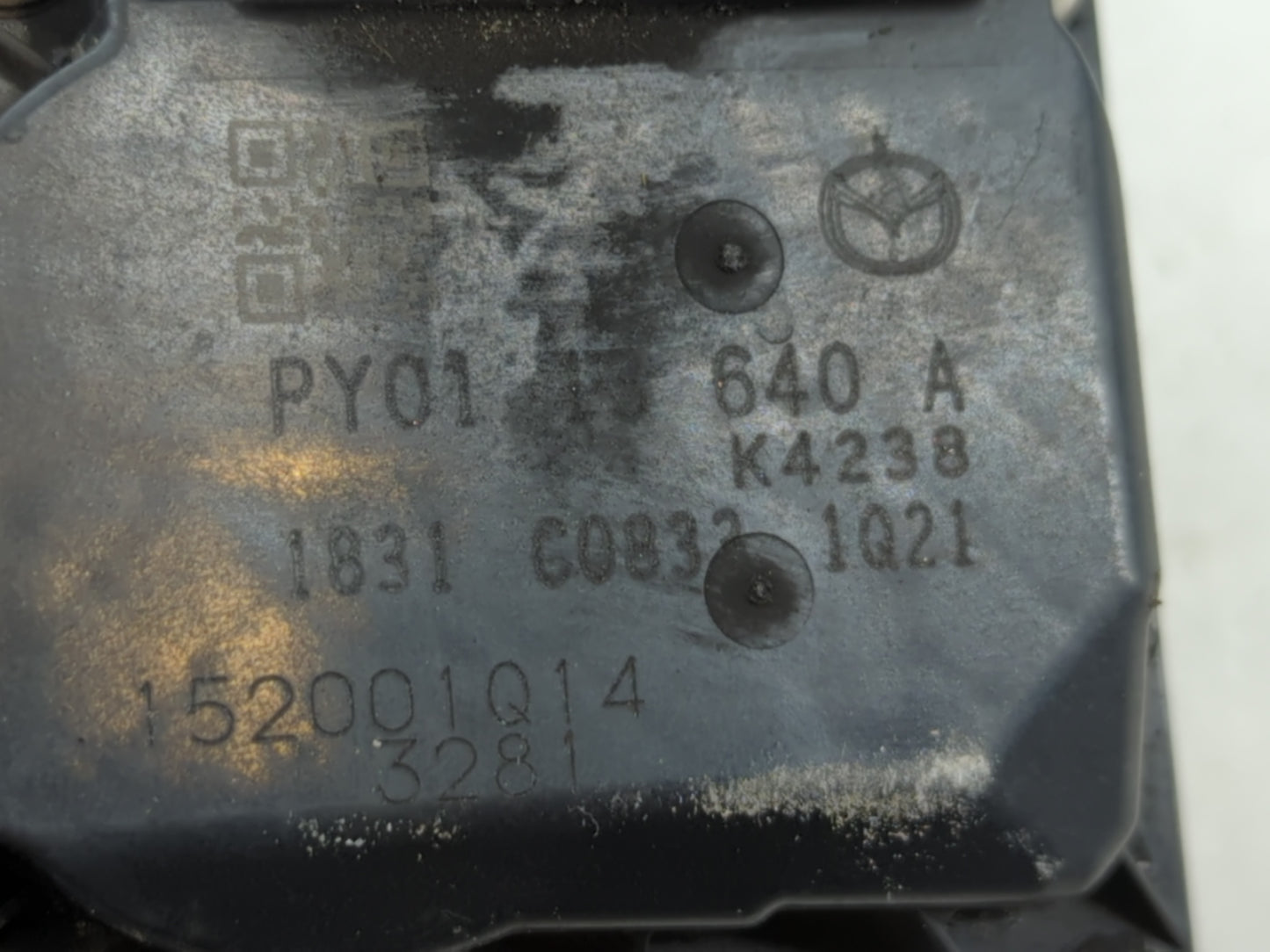 2014-2017 Mazda Cx-5 Throttle Body P/N:K4238 PY01 13 640 A Fits Fits 2014 2015 2016 2017 2018 OEM Used Auto Parts - Oemuseda