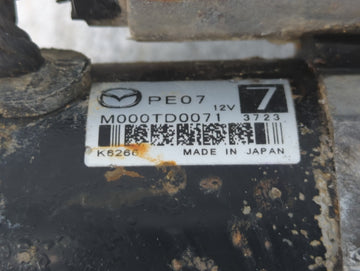2013-2017 Mazda Cx-5 Car Starter Motor Solenoid OEM P/N:M000TD0071 Fits OEM Used Auto Parts