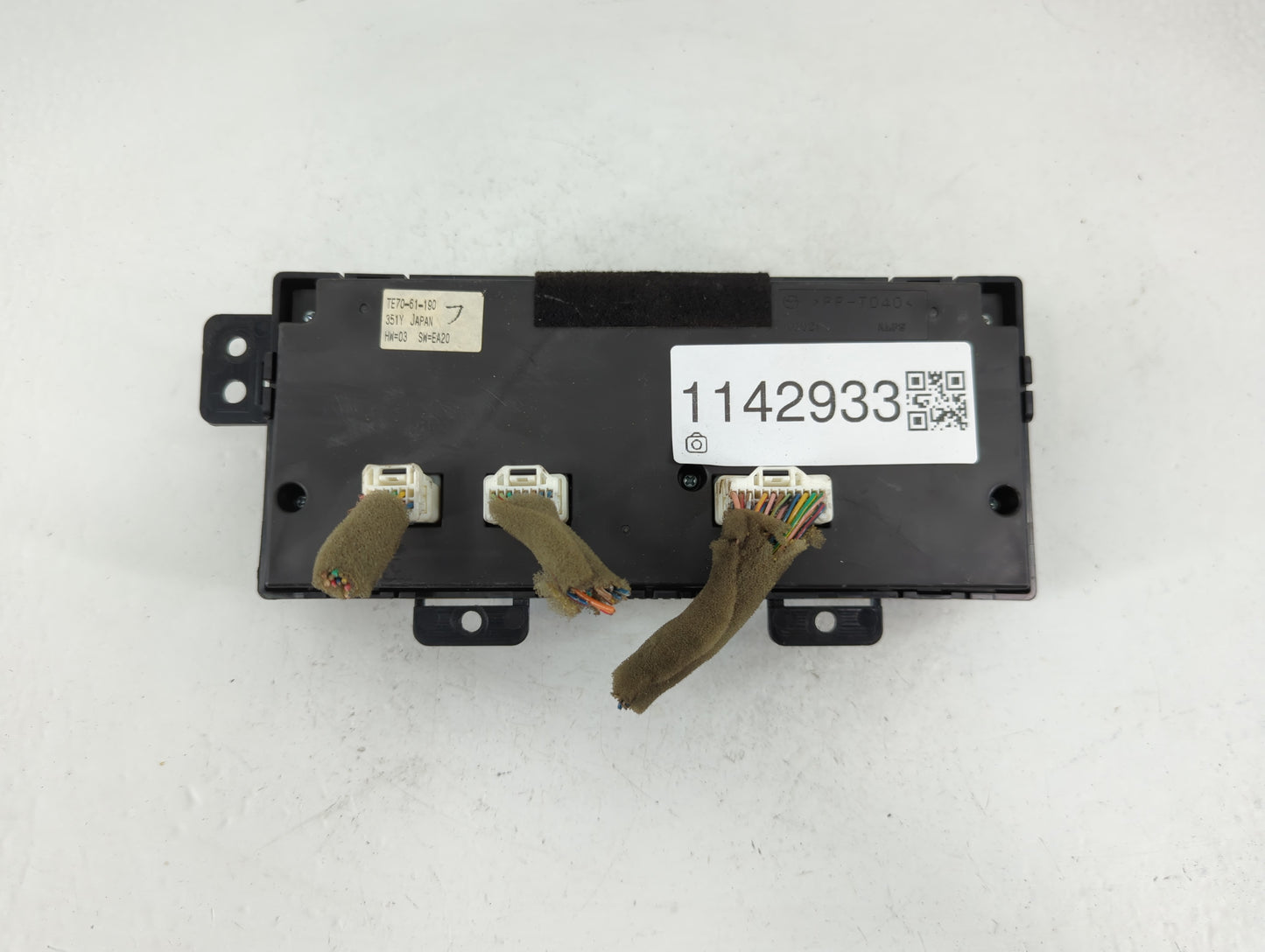 2010-2015 Mazda Cx-9 Climate Control Module Temperature AC/Heater Replacement P/N:TE70-61-190 Fits OEM Used Auto Parts - Oem