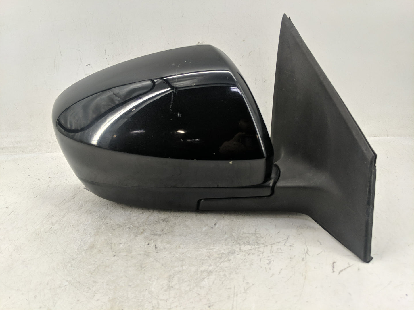 2014-2015 Mazda Cx-9 Passenger Right Side View Manual Door Mirror Black - Oemusedautoparts1.com