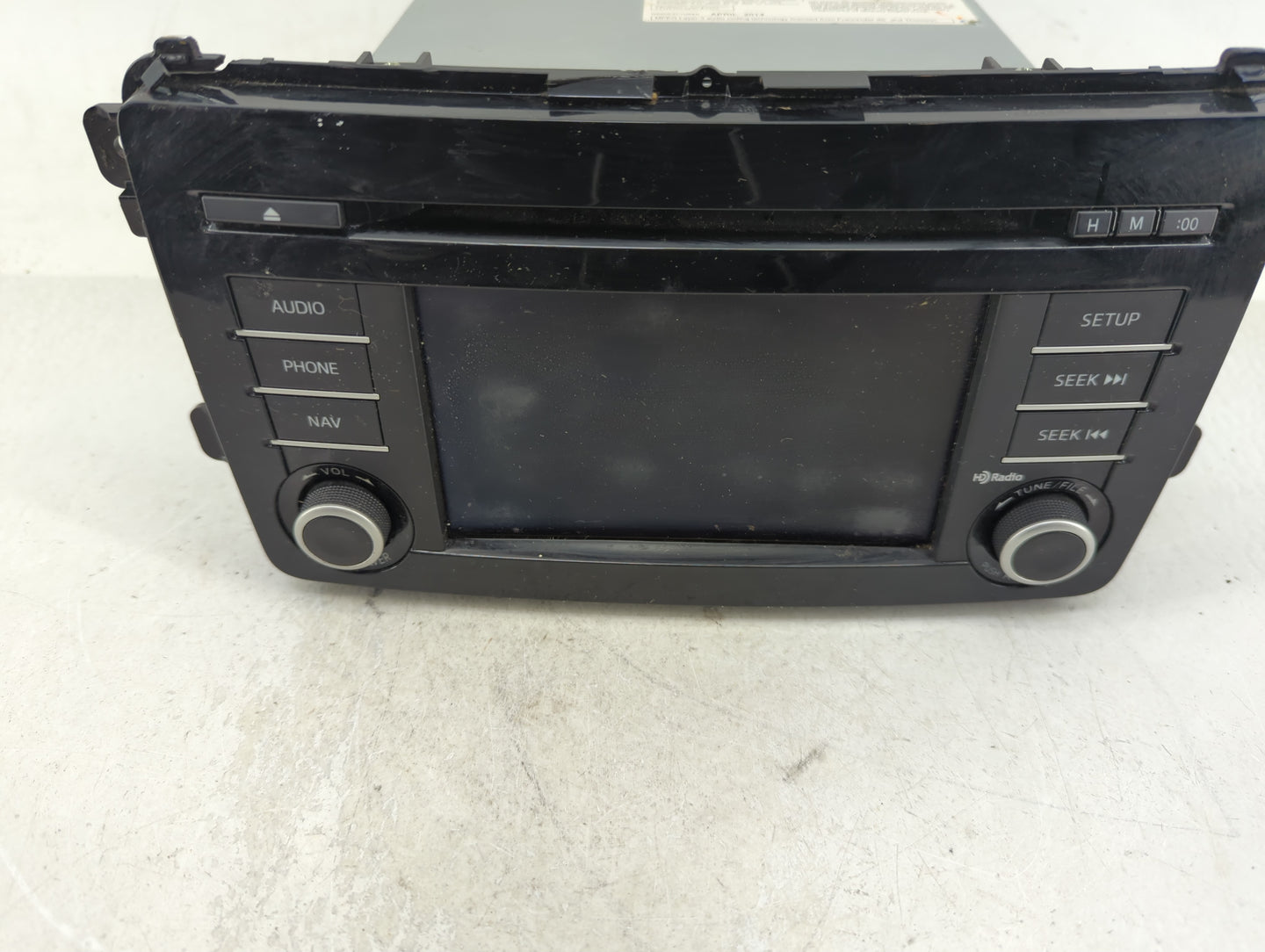 2013-2015 Mazda Cx-9 Radio AM FM Cd Player Receiver Replacement P/N:TK21 66 DV0C Fits Fits 2013 2014 2015 OEM Used Auto Part