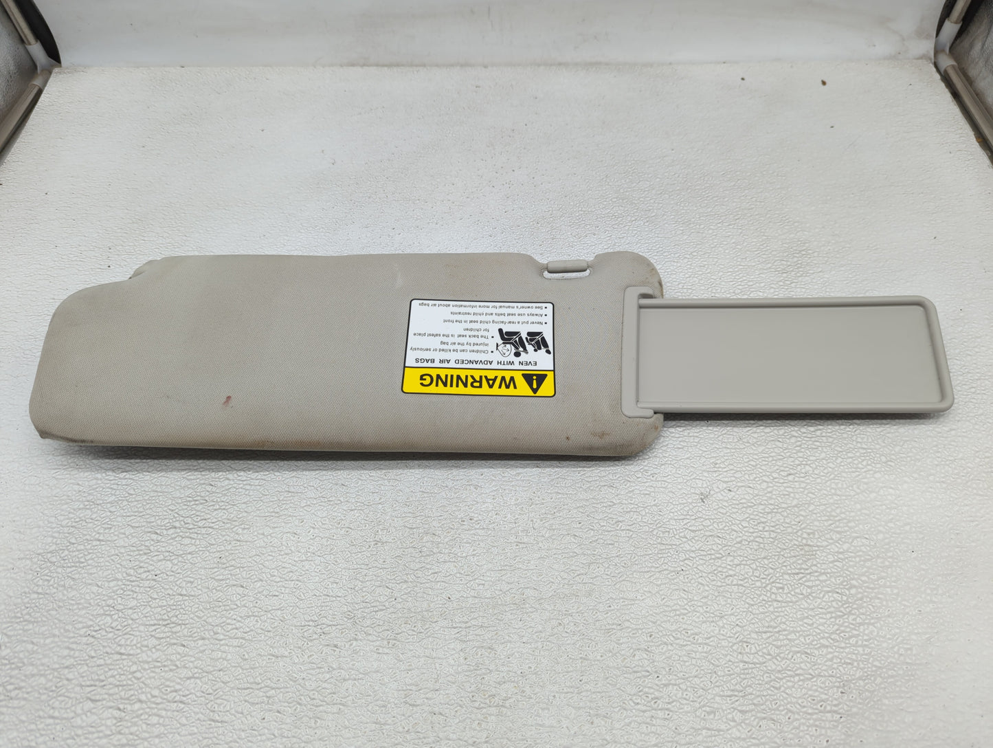 2010-2015 Mazda Cx-9 Sun Visor Shade Replacement Passenger Right Mirror Fits Fits 2010 2011 2012 2013 2014 2015 OEM Used Aut
