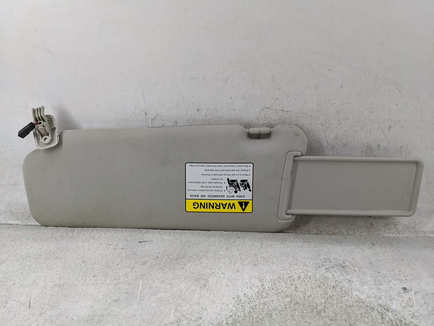 2010-2015 Mazda Cx-9 Sun Visor Shade Replacement Passenger Right Mirror Fits Fits 2010 2011 2012 2013 2014 2015 OEM Used Aut