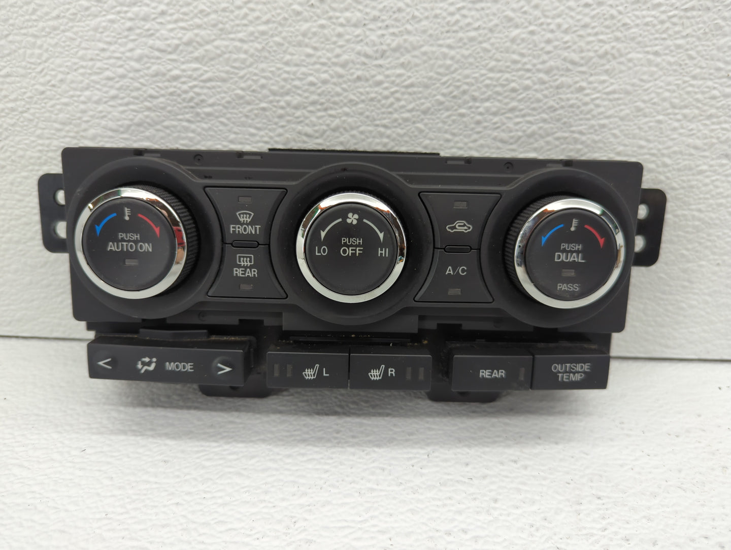 2010-2015 Mazda Cx-9 Climate Control Module Temperature AC/Heater Replacement P/N:TE70-61-190 Fits OEM Used Auto Parts - Oem