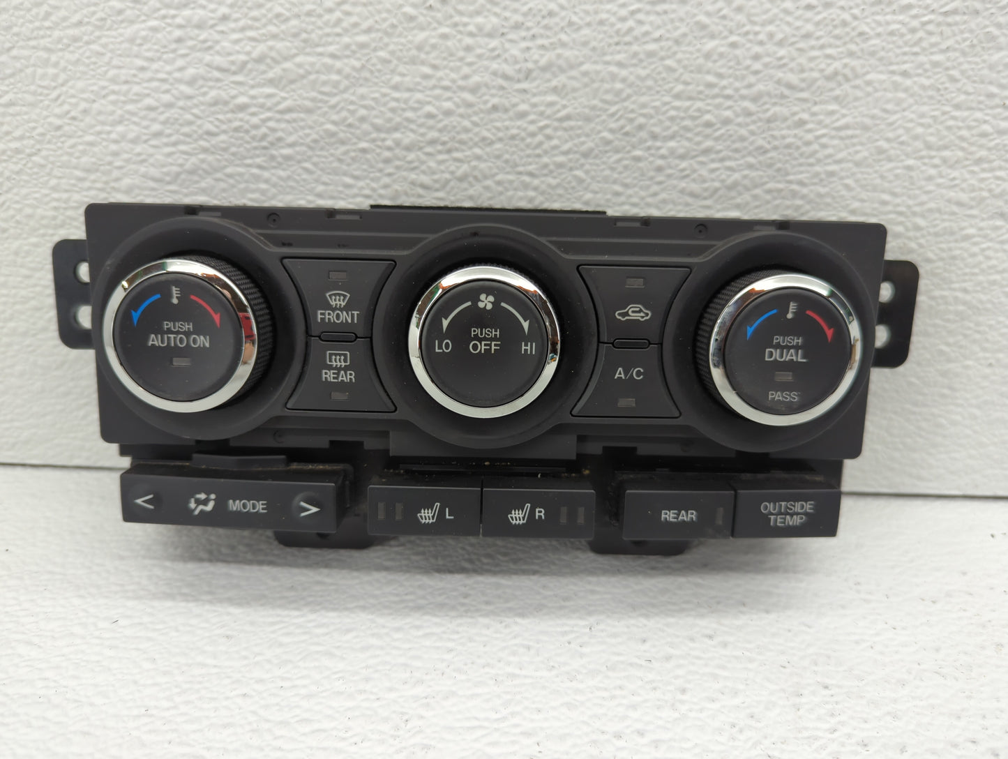 2010-2015 Mazda Cx-9 Climate Control Module Temperature AC/Heater Replacement P/N:TE70-61-190 Fits OEM Used Auto Parts - Oem