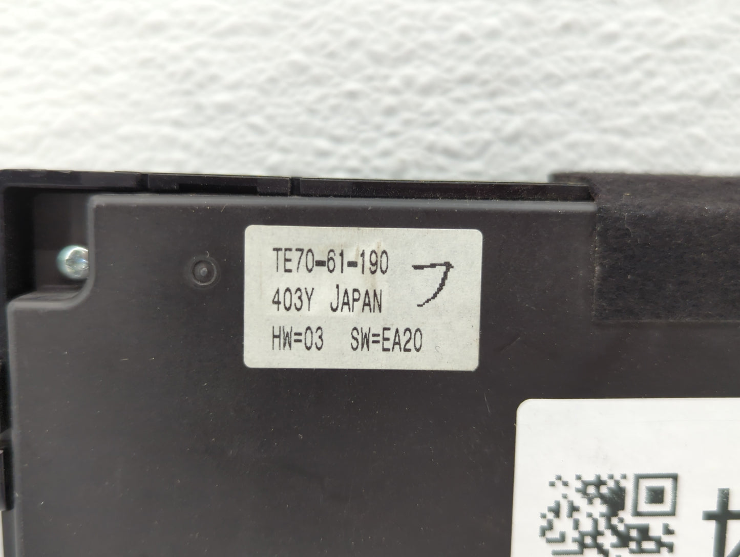 2010-2015 Mazda Cx-9 Climate Control Module Temperature AC/Heater Replacement P/N:TE70-61-190 Fits OEM Used Auto Parts - Oem