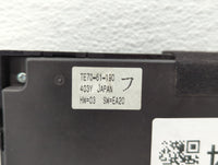 2010-2015 Mazda Cx-9 Climate Control Module Temperature AC/Heater Replacement P/N:TE70-61-190 Fits OEM Used Auto Parts - Oem