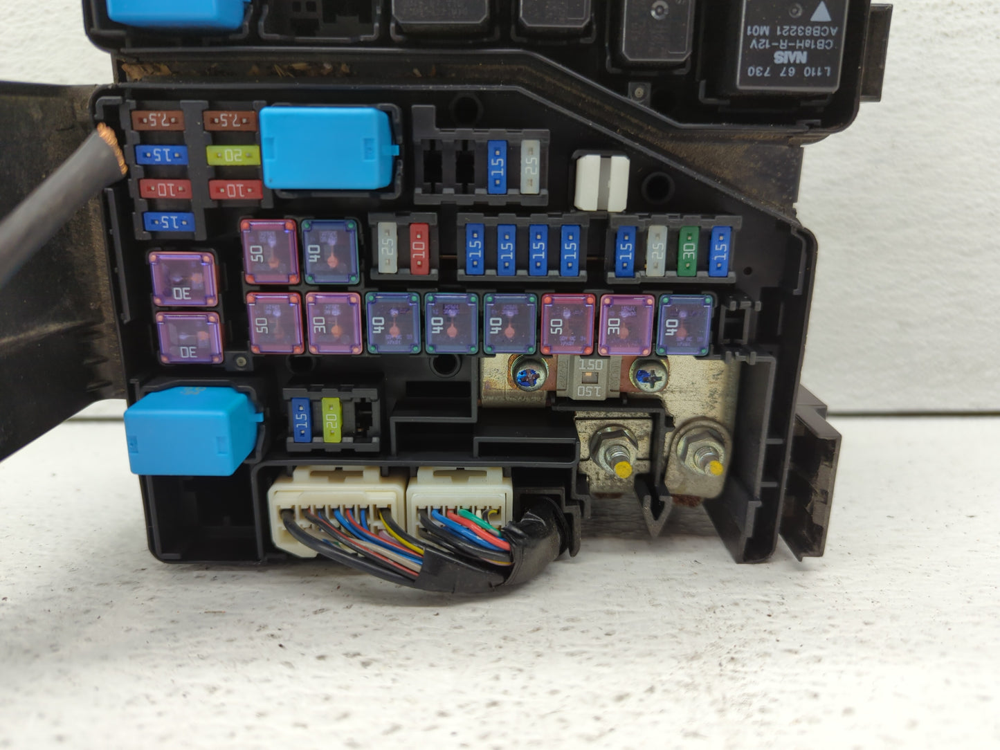 2013-2015 Mazda Cx-9 Fusebox Fuse Box Panel Relay Module P/N:TK24-66760 Fits Fits 2013 2014 2015 OEM Used Auto Parts - Oemus