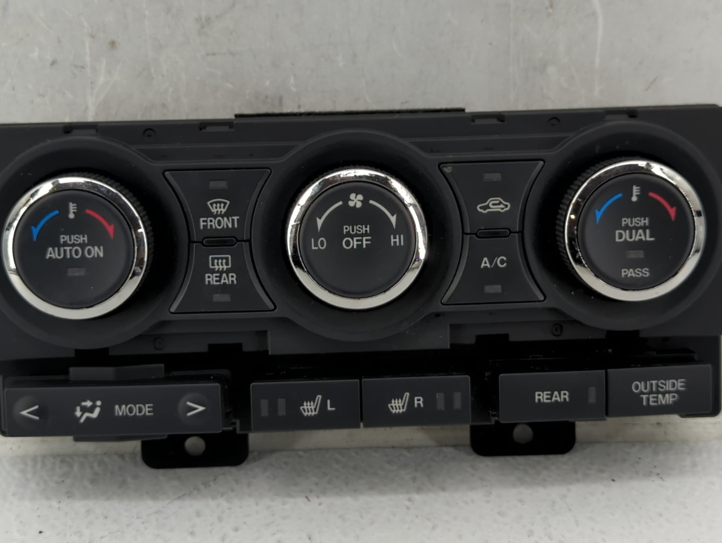 2010-2015 Mazda Cx-9 Climate Control Module Temperature AC/Heater Replacement P/N:TE70-61-190 Fits OEM Used Auto Parts - Oem