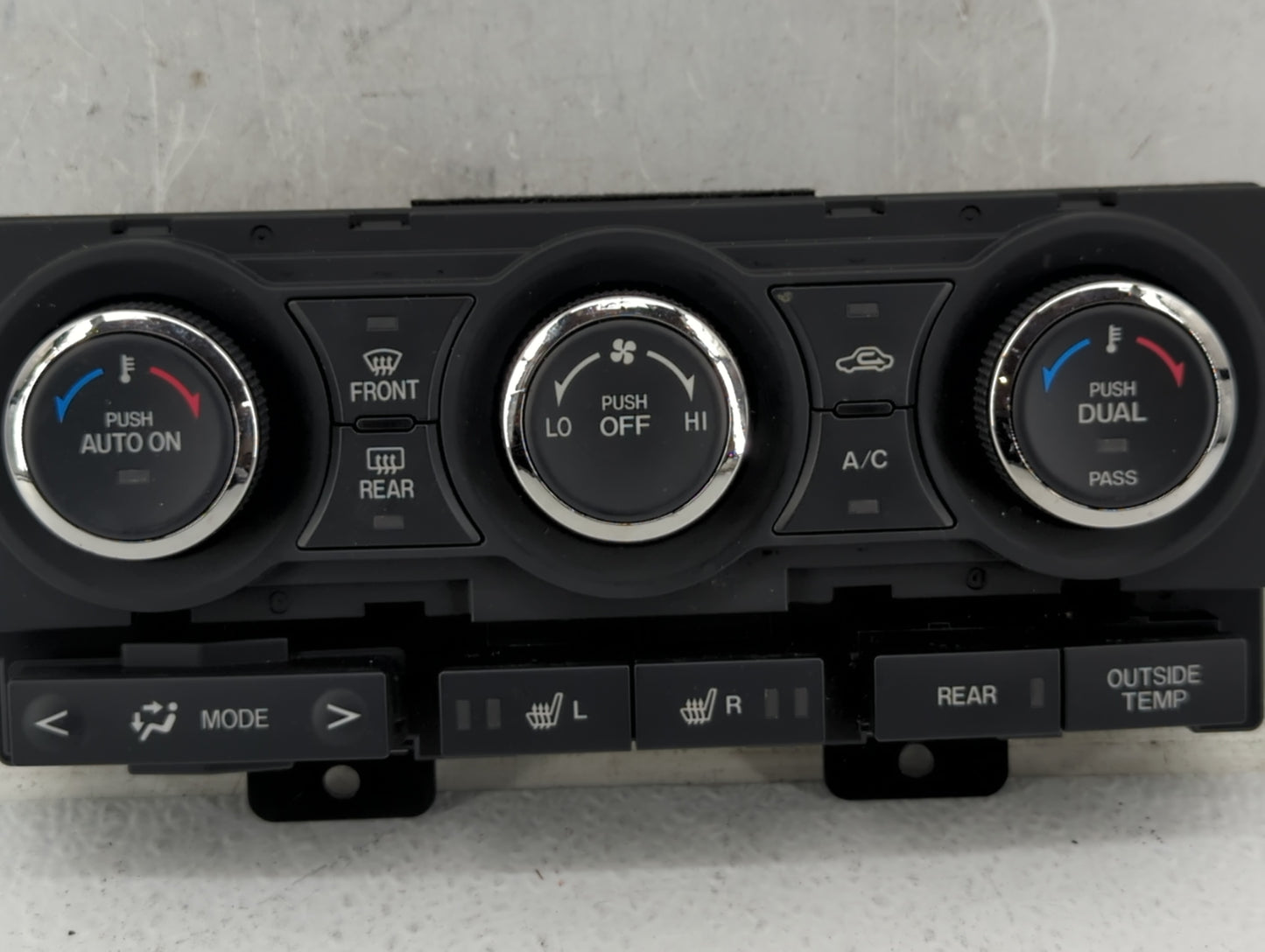 2010-2015 Mazda Cx-9 Climate Control Module Temperature AC/Heater Replacement P/N:TE70-61-190 Fits OEM Used Auto Parts - Oem