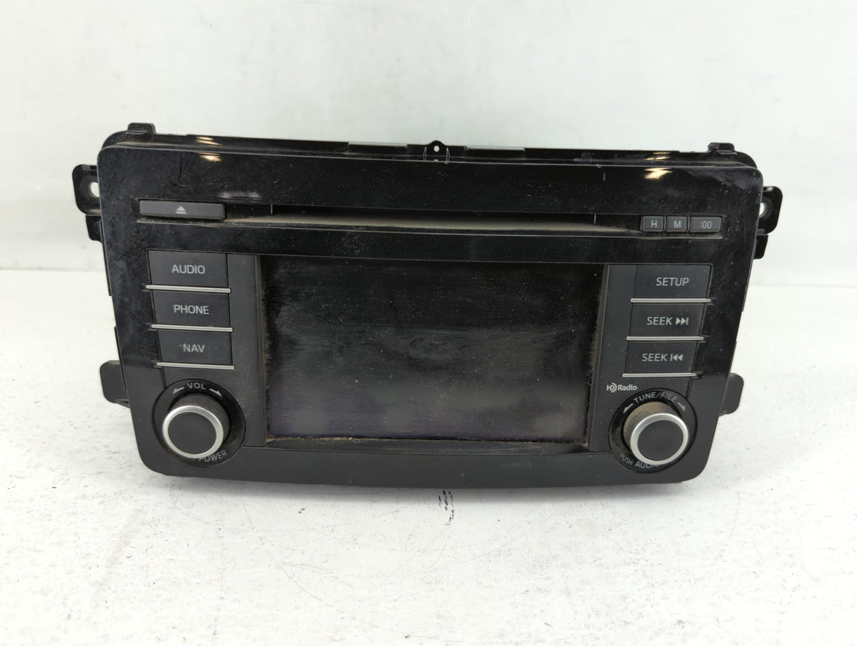 2013-2015 Mazda Cx-9 Radio AM FM Cd Player Receiver Replacement P/N:TK21 66 DV0C Fits 2013 2014 2015 OEM Used Auto Parts - O