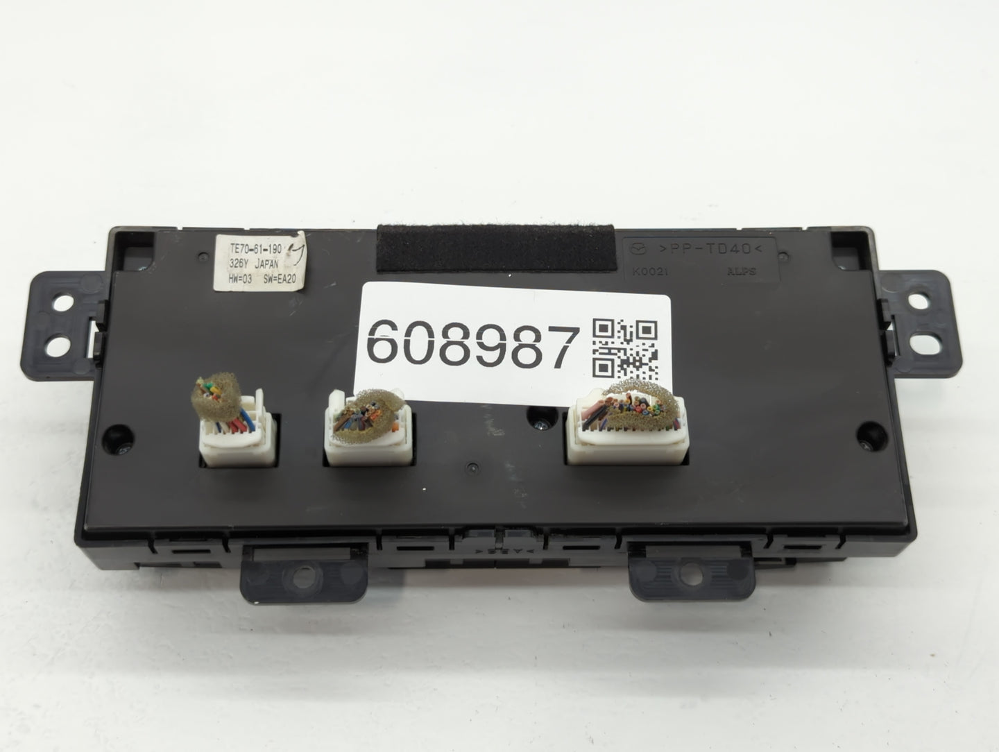 2010-2015 Mazda Cx-9 Climate Control Module Temperature AC/Heater Replacement P/N:415 Y TE69 61 325 Fits OEM Used Auto Parts