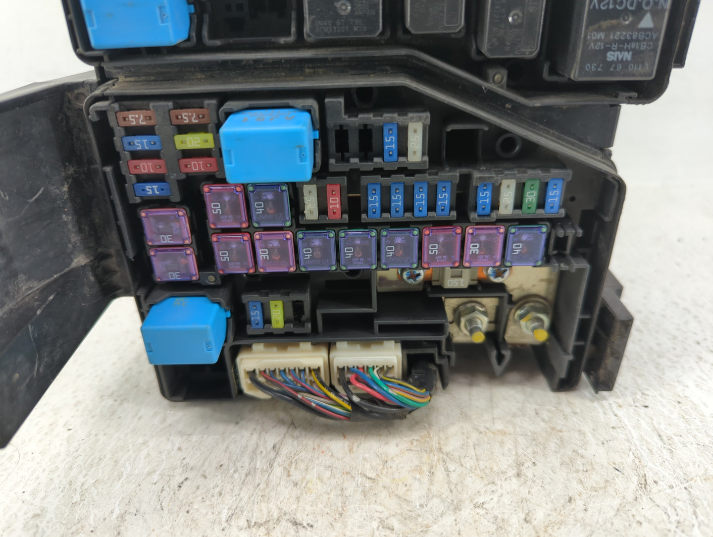 2013-2015 Mazda Cx-9 Fusebox Fuse Box Panel Relay Module P/N:PP-T20 TK24-66760 Fits Fits 2013 2014 2015 OEM Used Auto Parts 