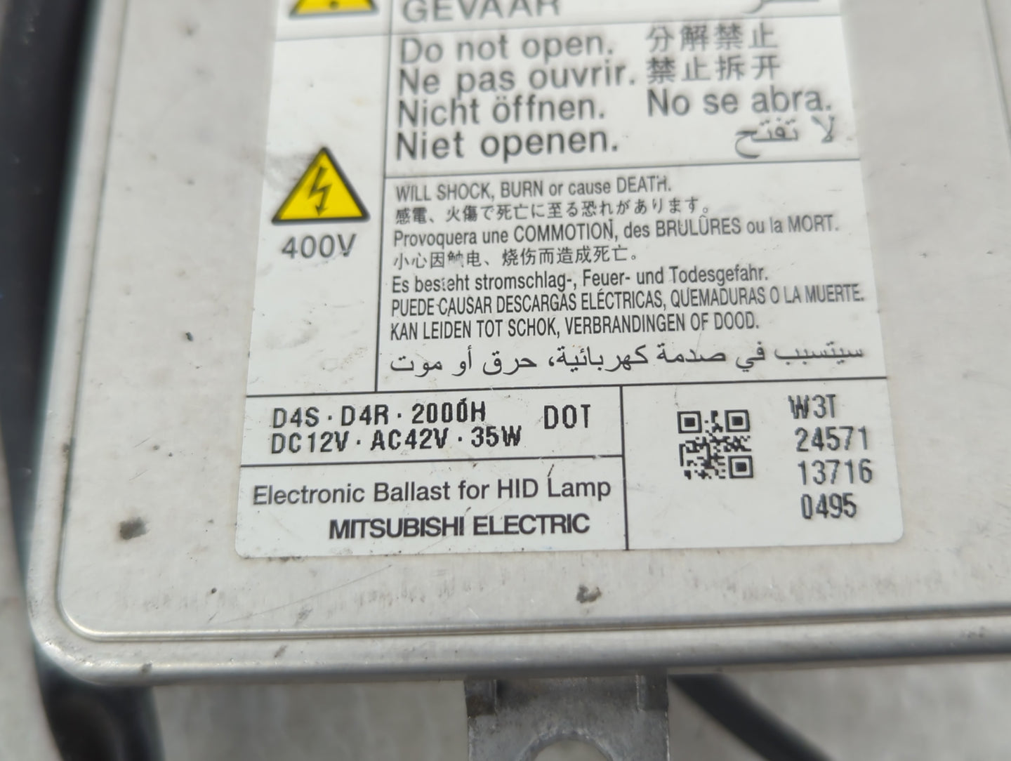 2013-2015 Mazda Cx-9 Headlight Ballast Head Light - Oemusedautoparts1.com