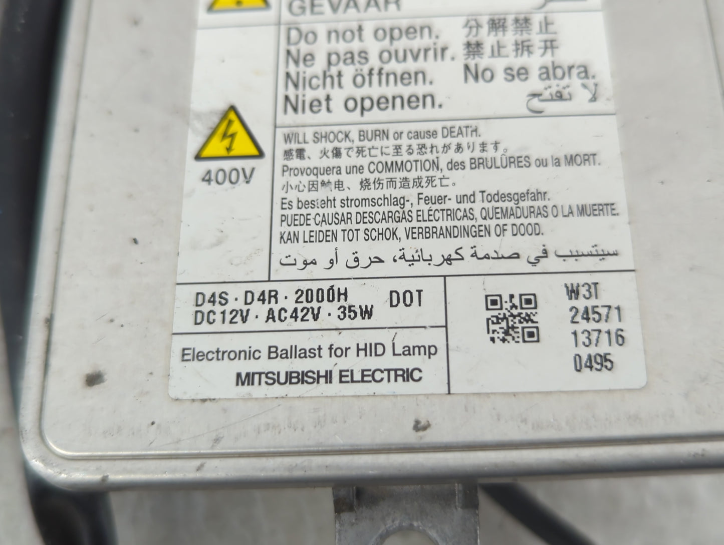2013-2015 Mazda Cx-9 Headlight Ballast Head Light - Oemusedautoparts1.com