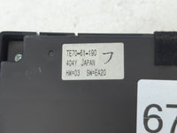 2010-2015 Mazda Cx-9 Climate Control Module Temperature AC/Heater Replacement P/N:TE70-61-190 Fits OEM Used Auto Parts - Oem